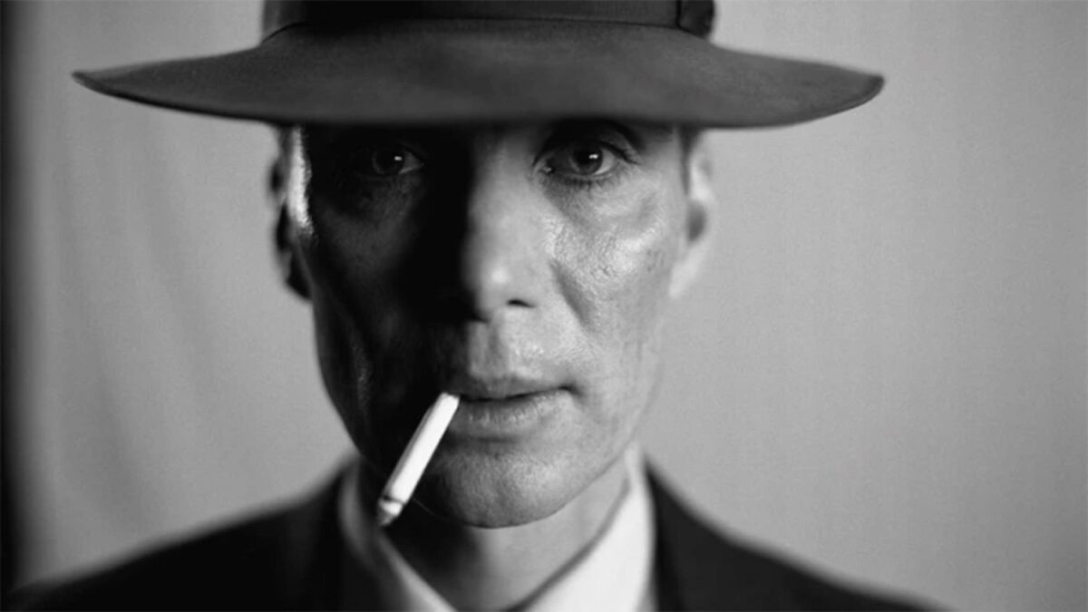 Cillian Murphy ve snímku Oppenheimer (2023).