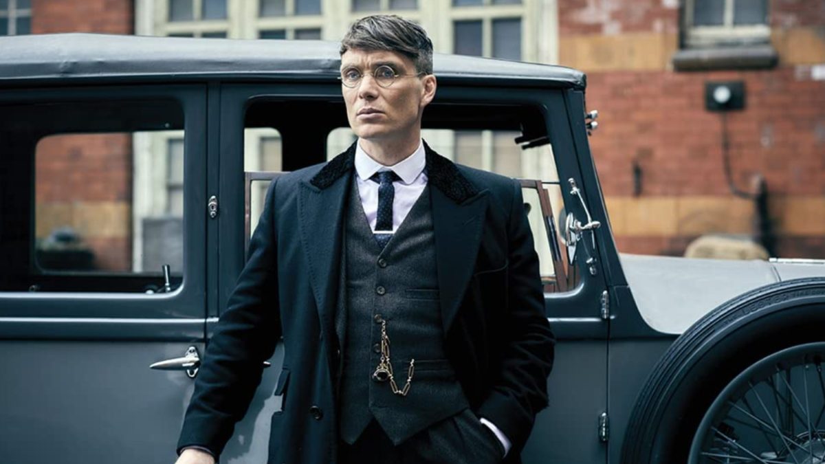 Cillian Murphy jako Tommy Shelby.