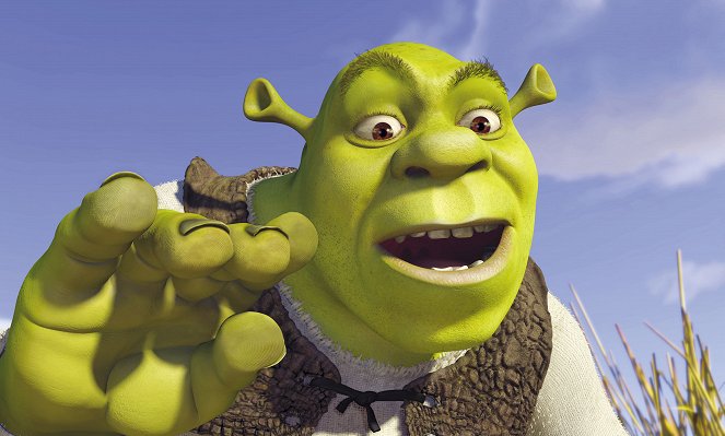 První snímek z filmové série Shrek (2001).