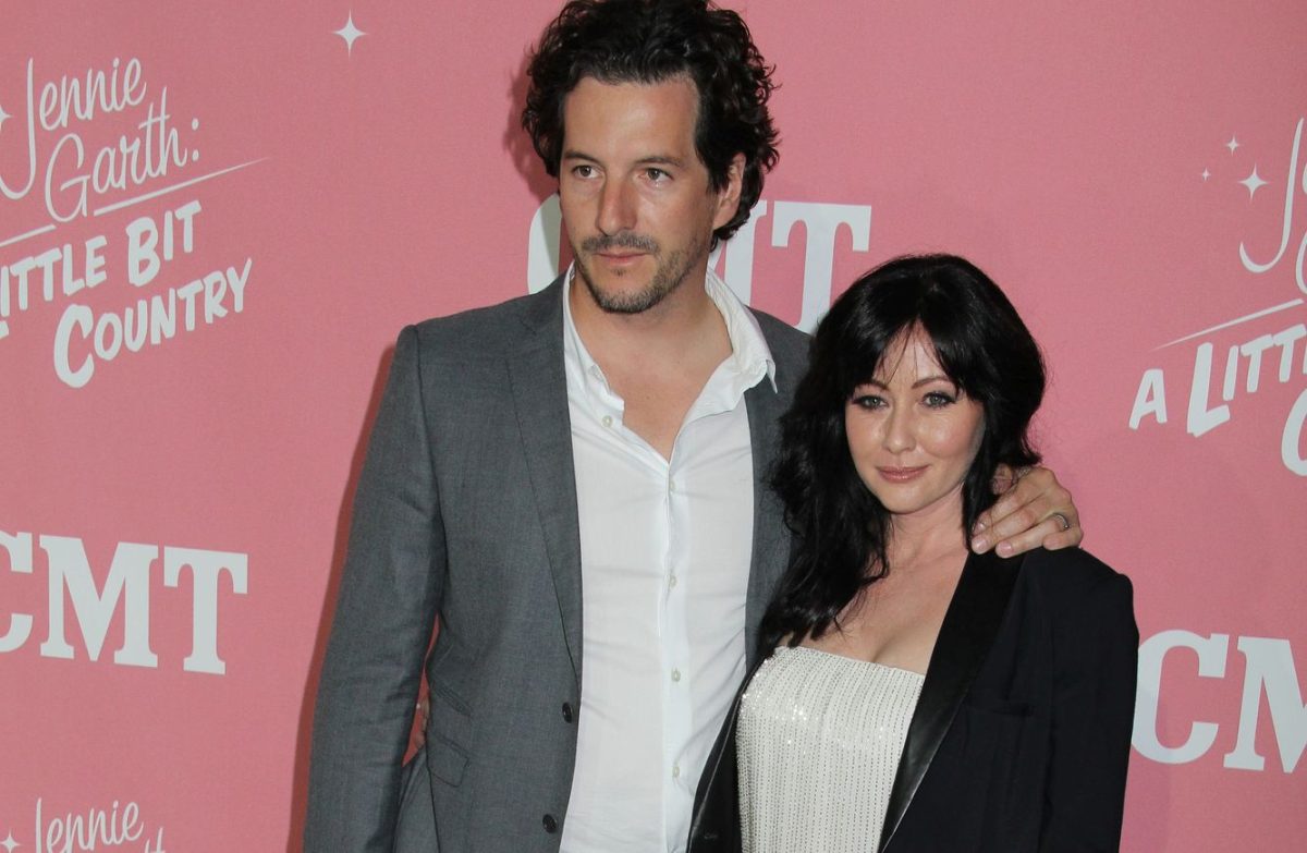 Shannen Doherty and Kurt Iswarienko