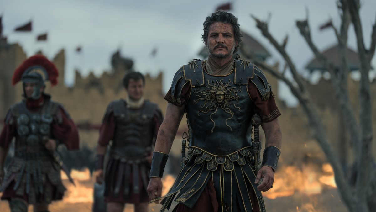 Pedro Pascal jako Marcus Acacius ve filmu Gladiátor 2