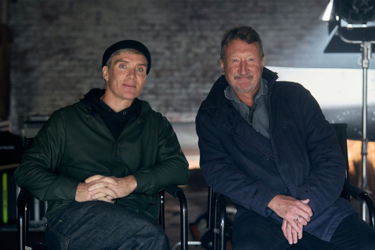 Cillian Murphy and Steven Knight are reunited on set as production officially starts on the upcoming Netflix film.