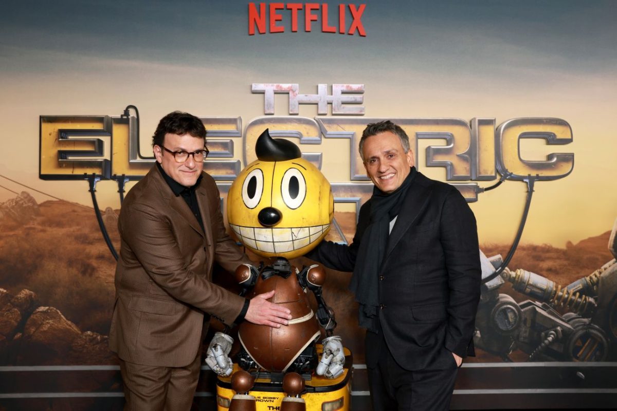 Anthony Russo and Joe Russo attend the World Premiere of Netflix's "The Electric State"