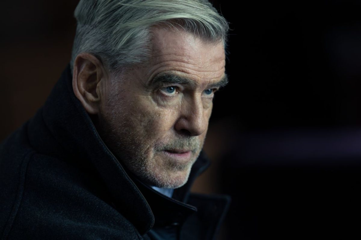 Pierce Brosnan as Conrad Harrigan in Mobland