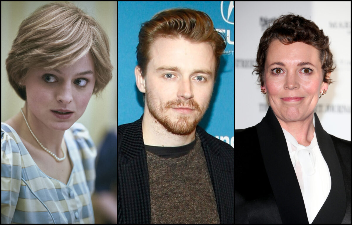 Emma Corrin, Jack Lowden, Olivia Collman