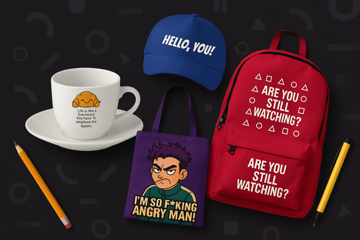 Produkty s motivy seriálů a filmů