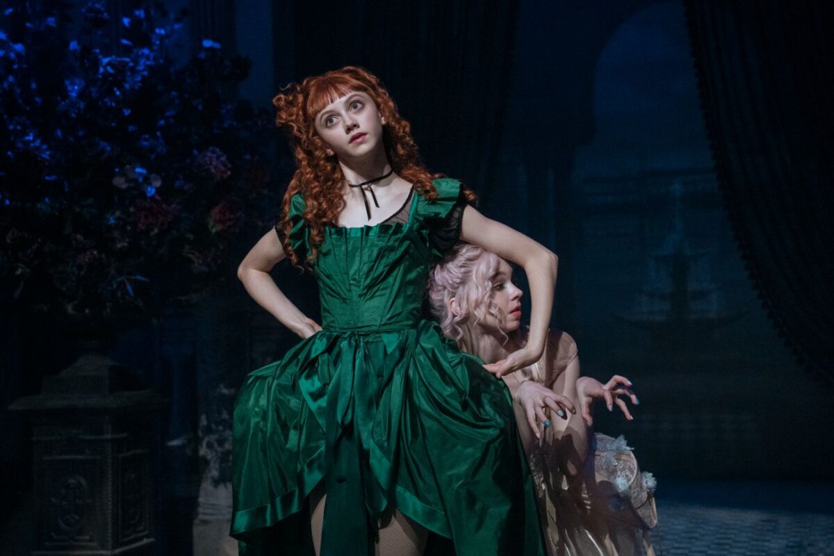 Evie Templeton as Agnes, Emma Myers as Enid