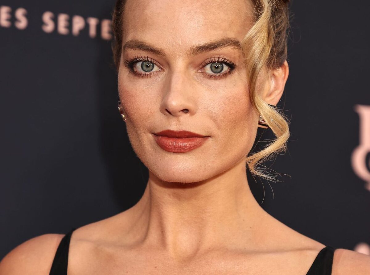 Margot Robbie at the premiere for “ A BIG BOLD BEAUTIFUL JOURNEY