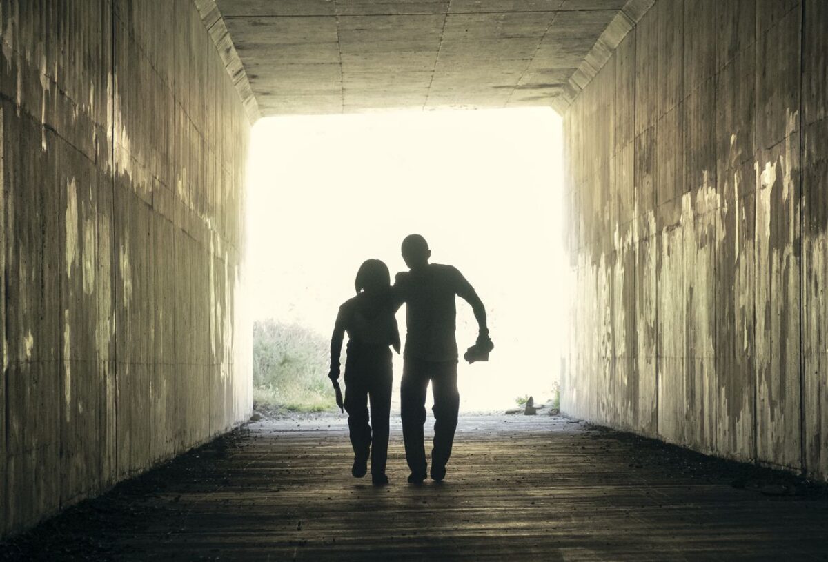 Beef. Ali Wong as Amy, Steven Yeun as Danny.