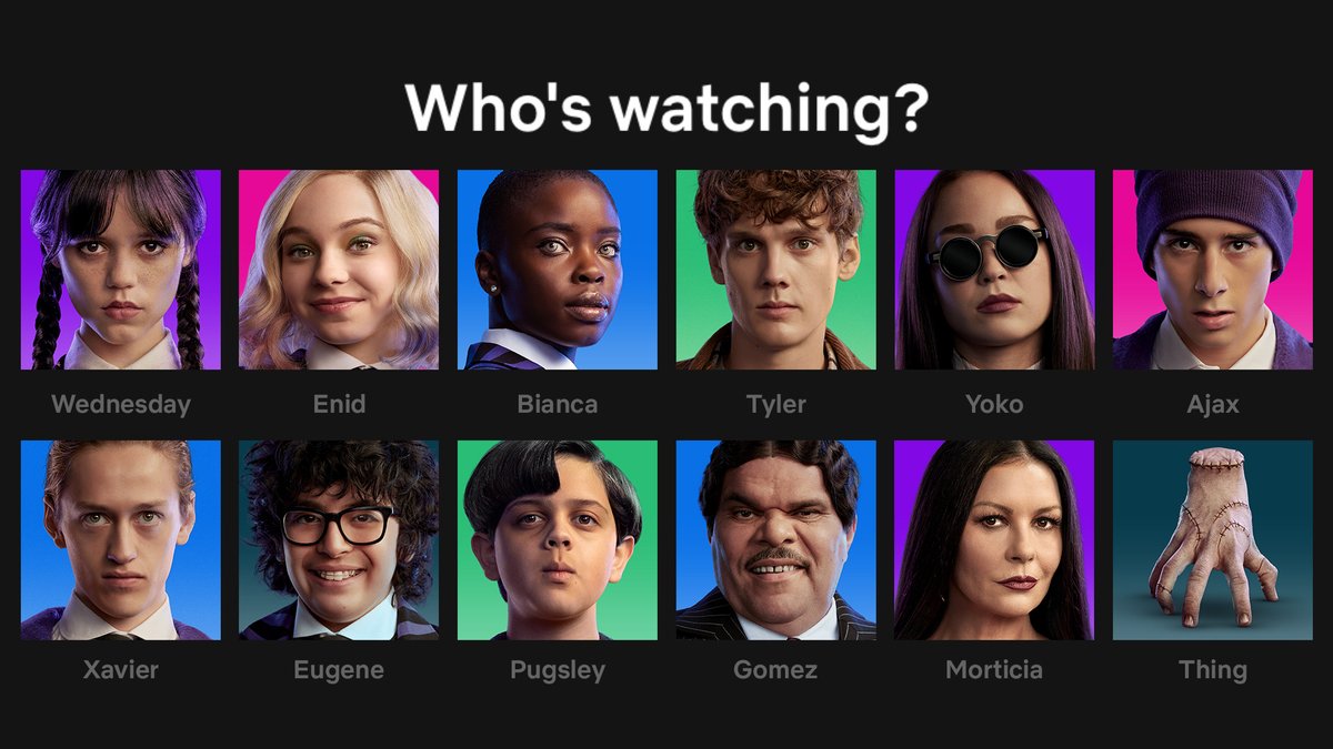 Netflix profilové ikonky