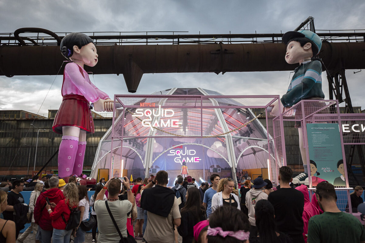 Squid Game Aréna Colours of Ostrava