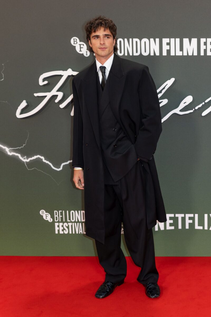 Jacob Elordi attends the Headline Gala screening of Netflix's "Frankenstein" during the 69th BFI London Film Festival at The Royal Festival Hall on October 13th, 2025 in London, England