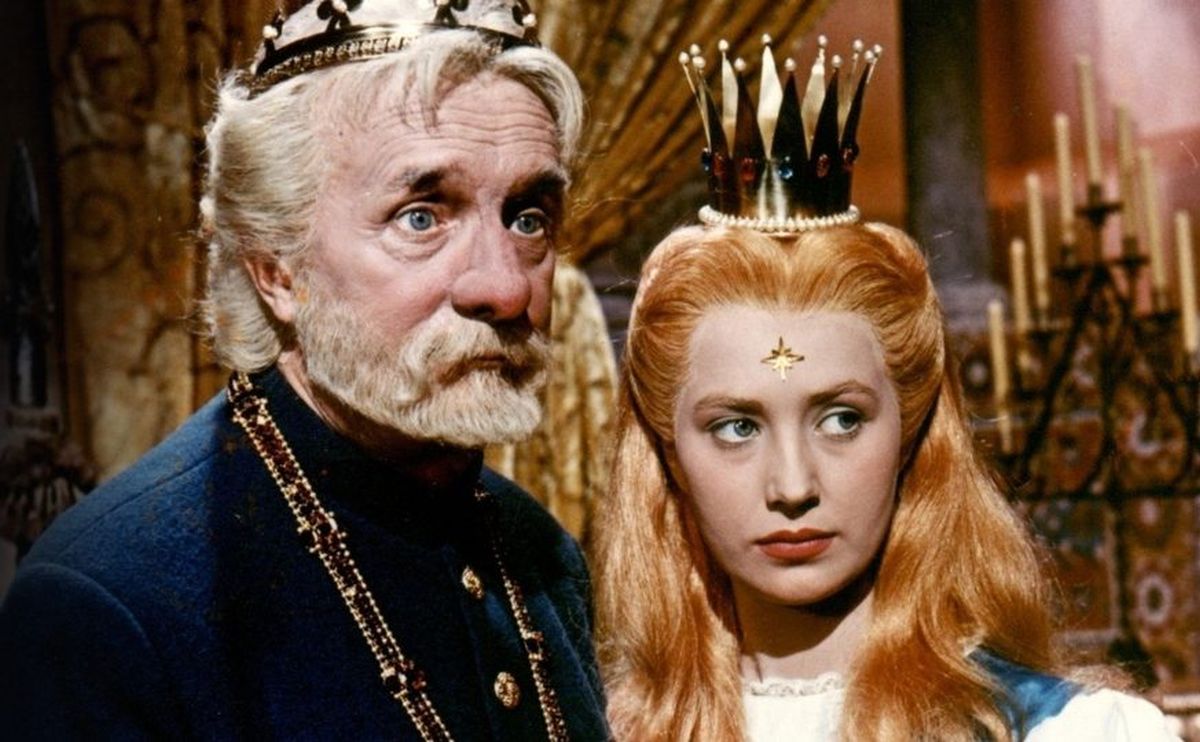 Princezna se zlatou hvězdou.