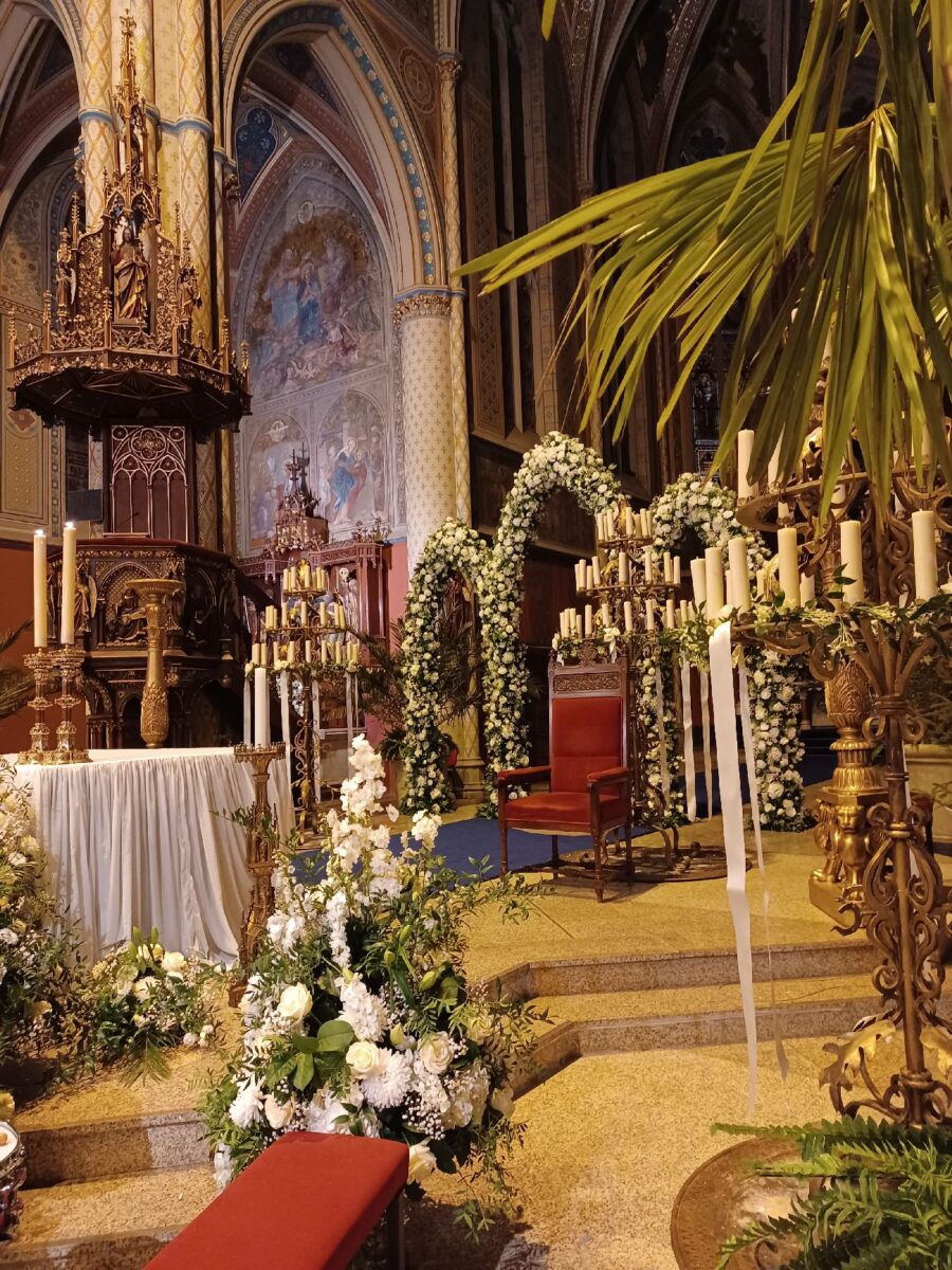 Věk nevinnosti u sv. Ludmily v Praze (natáčení)