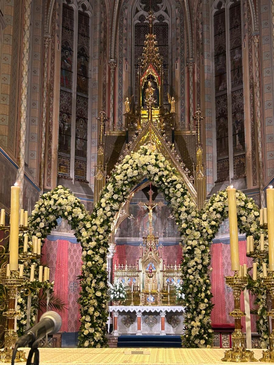 Věk nevinnosti u sv. Ludmily v Praze (natáčení)