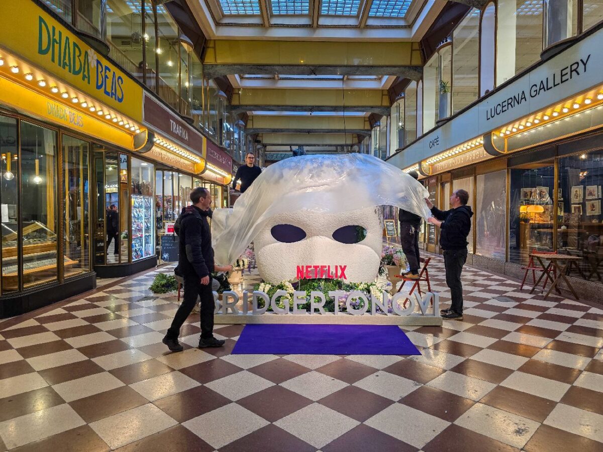 Bridgertonovi v Pasáži Lucerna, Praha