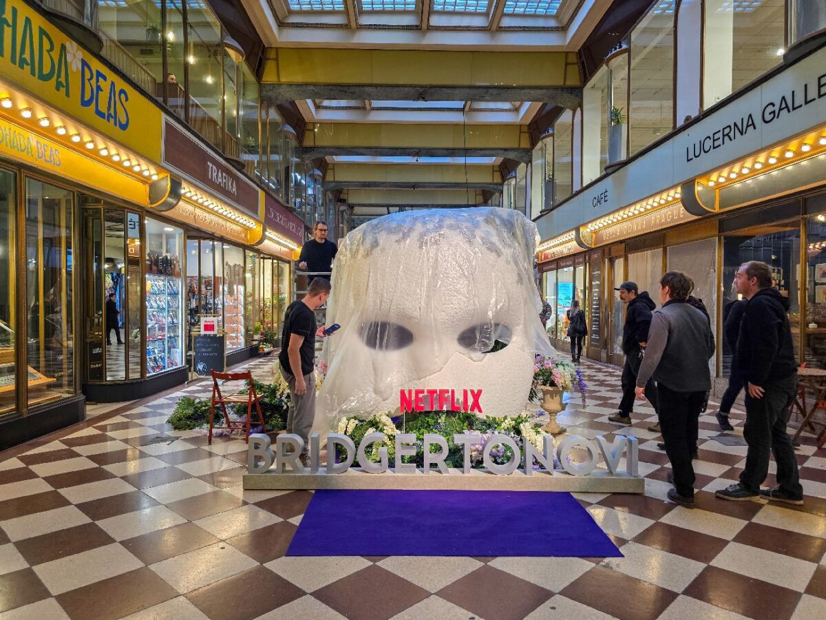 Bridgertonovi v Pasáži Lucerna, Praha