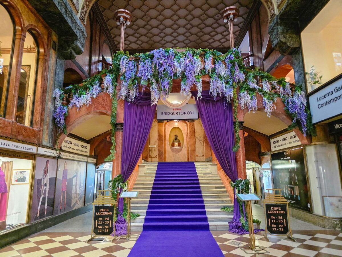 Bridgertonovi v Pasáži Lucerna, Praha