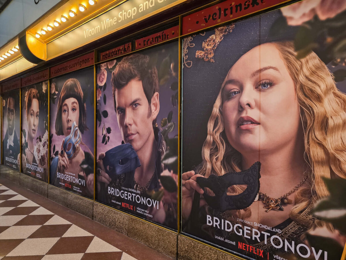 Bridgertonovi v Pasáži Lucerna, Praha