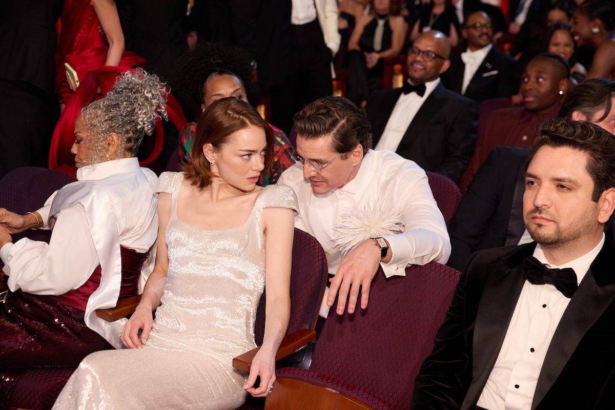 Emma Stone and Pedro Pascal