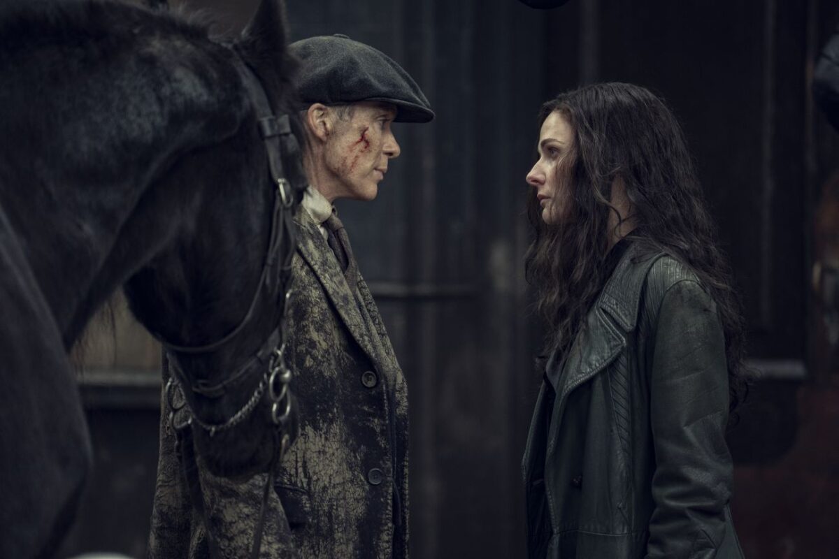 Peaky Blinders: The Immortal Man. Cillian Murphy as Tommy, Rebecca Ferguson as Kaulo