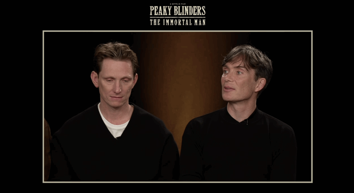 Tom Harper a Cillian Murphy.