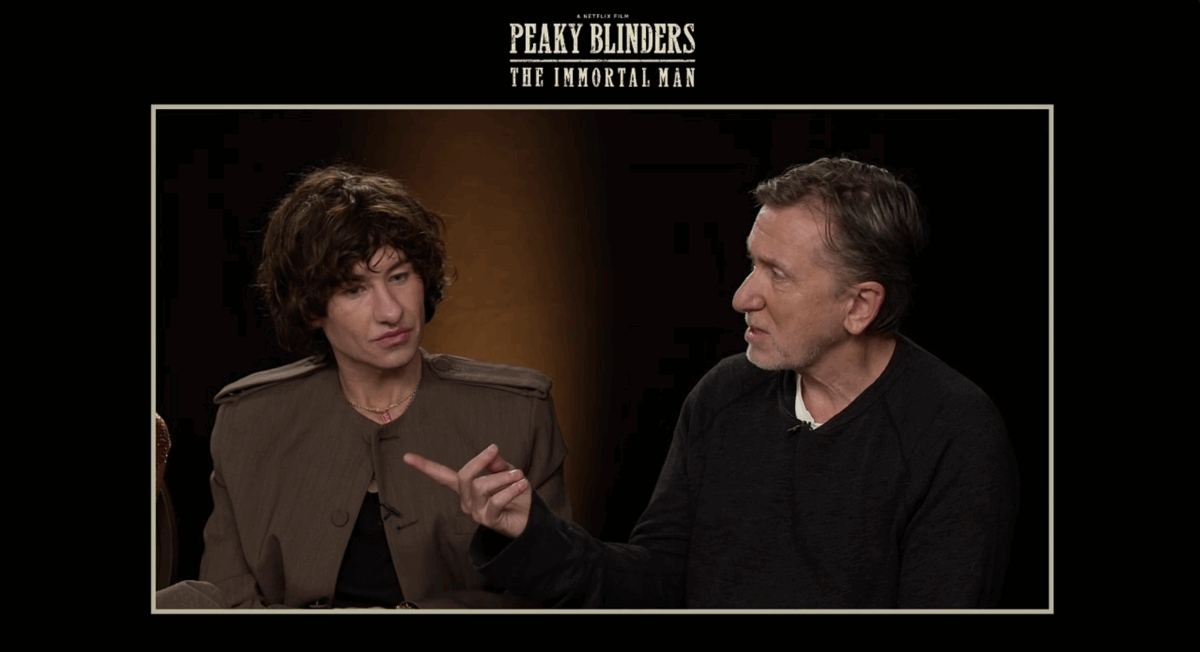 Barry Keoghan a Tim Roth.
