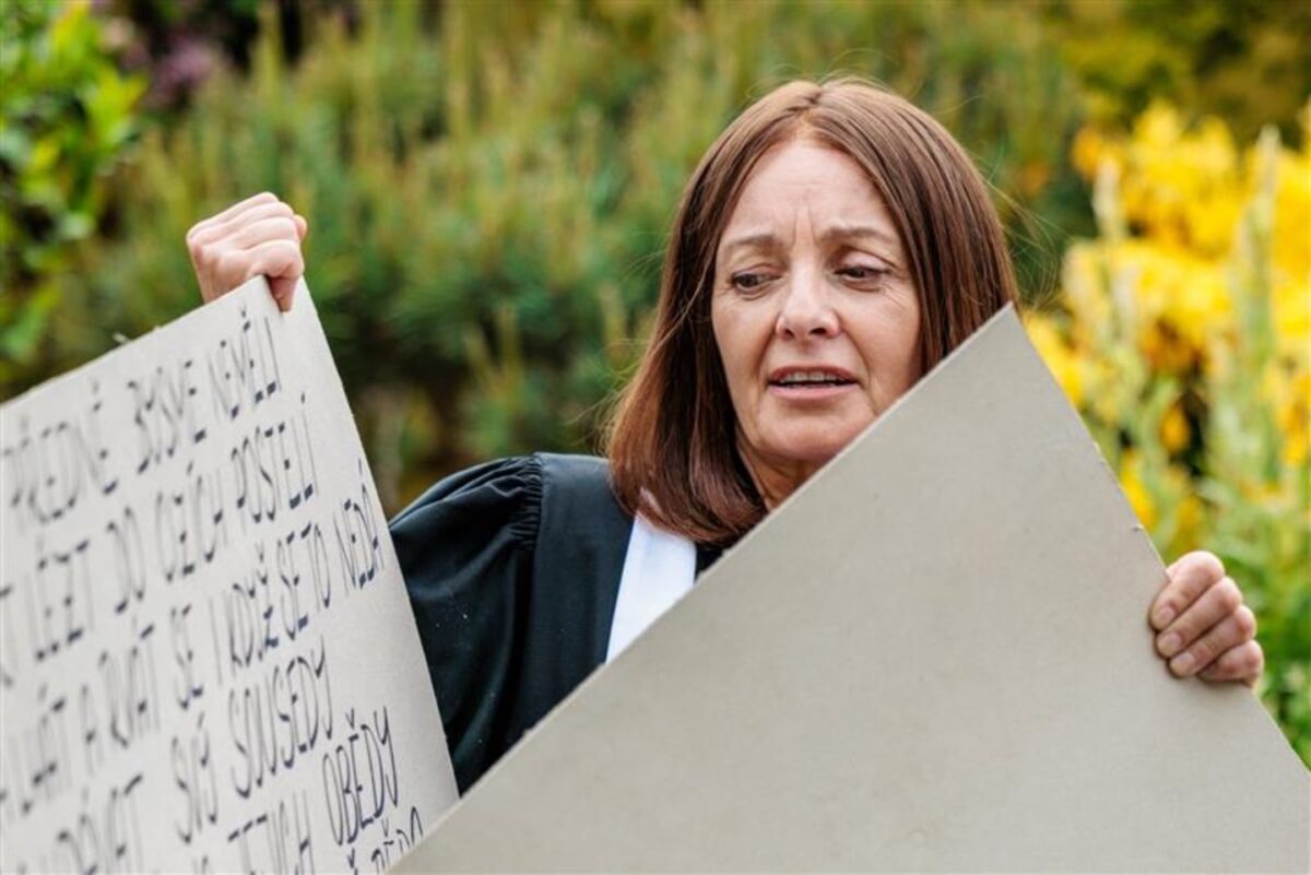 Veronika Žilková jako Svatava v seriálu Bratři a sestry