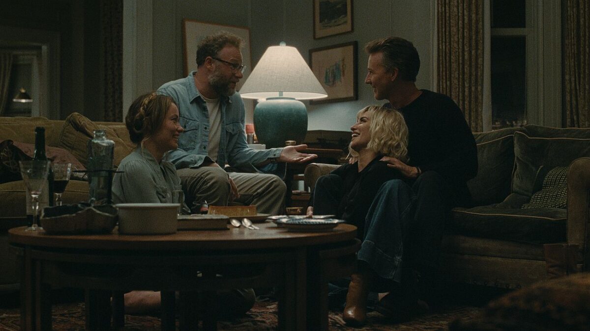 Olivia Wilde, Seth Rogen, Penélope Cruz and Edward Norton appear in The Invite