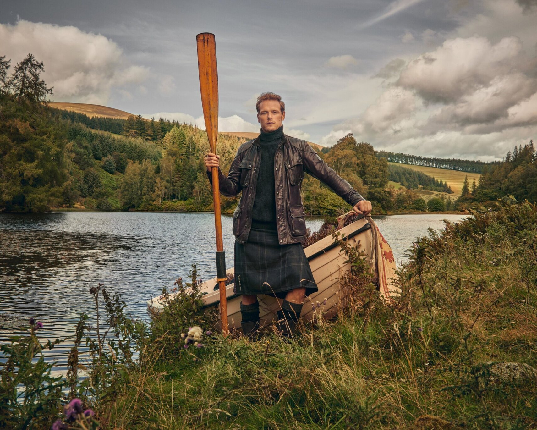 Sam Heughan alias Jamie ze seriálu Cizinka prolomil mlčení a promluvil o svém milostném životě