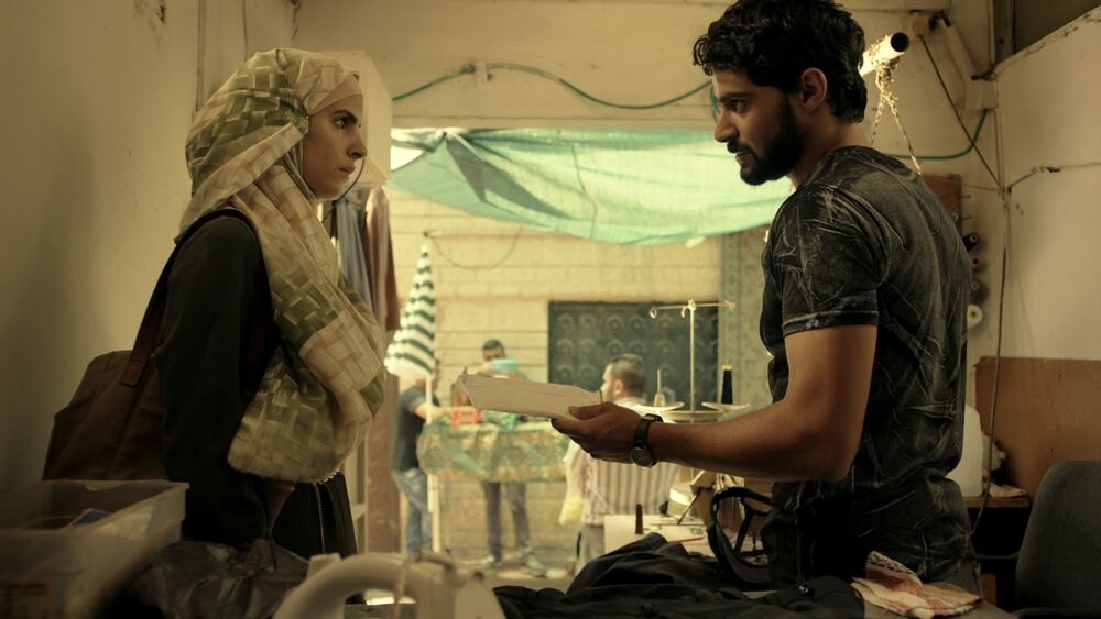 Herci Luna Mansour a Firas Nassar v seriálu Fauda.