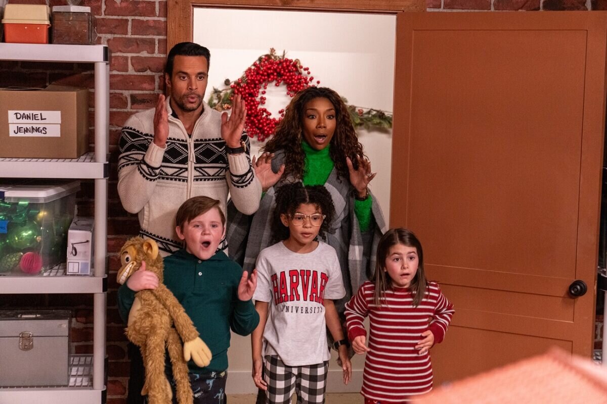 Jackie a její rodina v komedii Nejlepší Vánoce na světě
