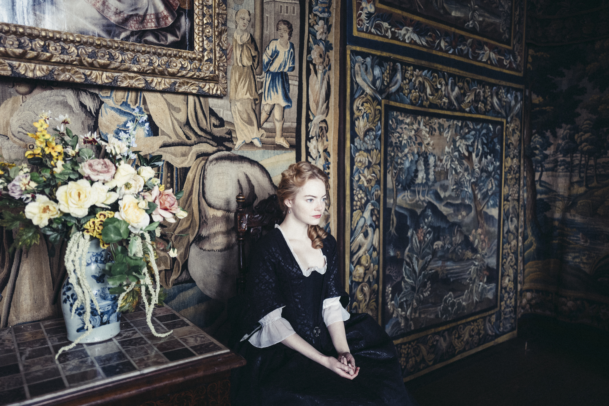 Emma Stone ve filmu Favoritka