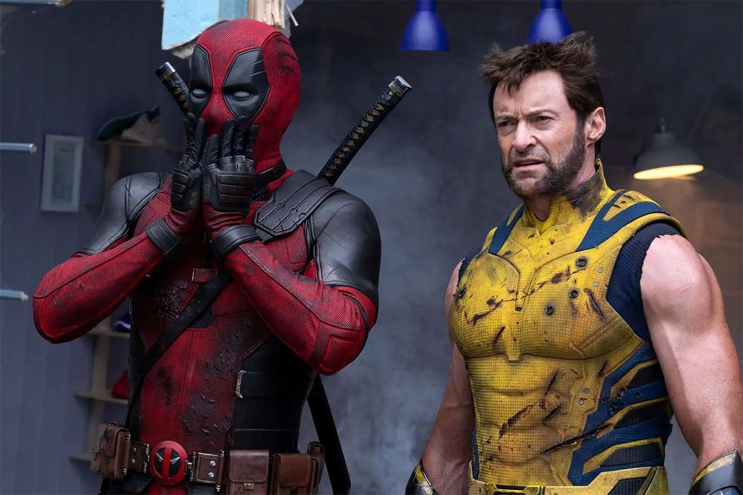 Deadpool & Wolverine - Ryan Reynolds a Hugh Jackman.