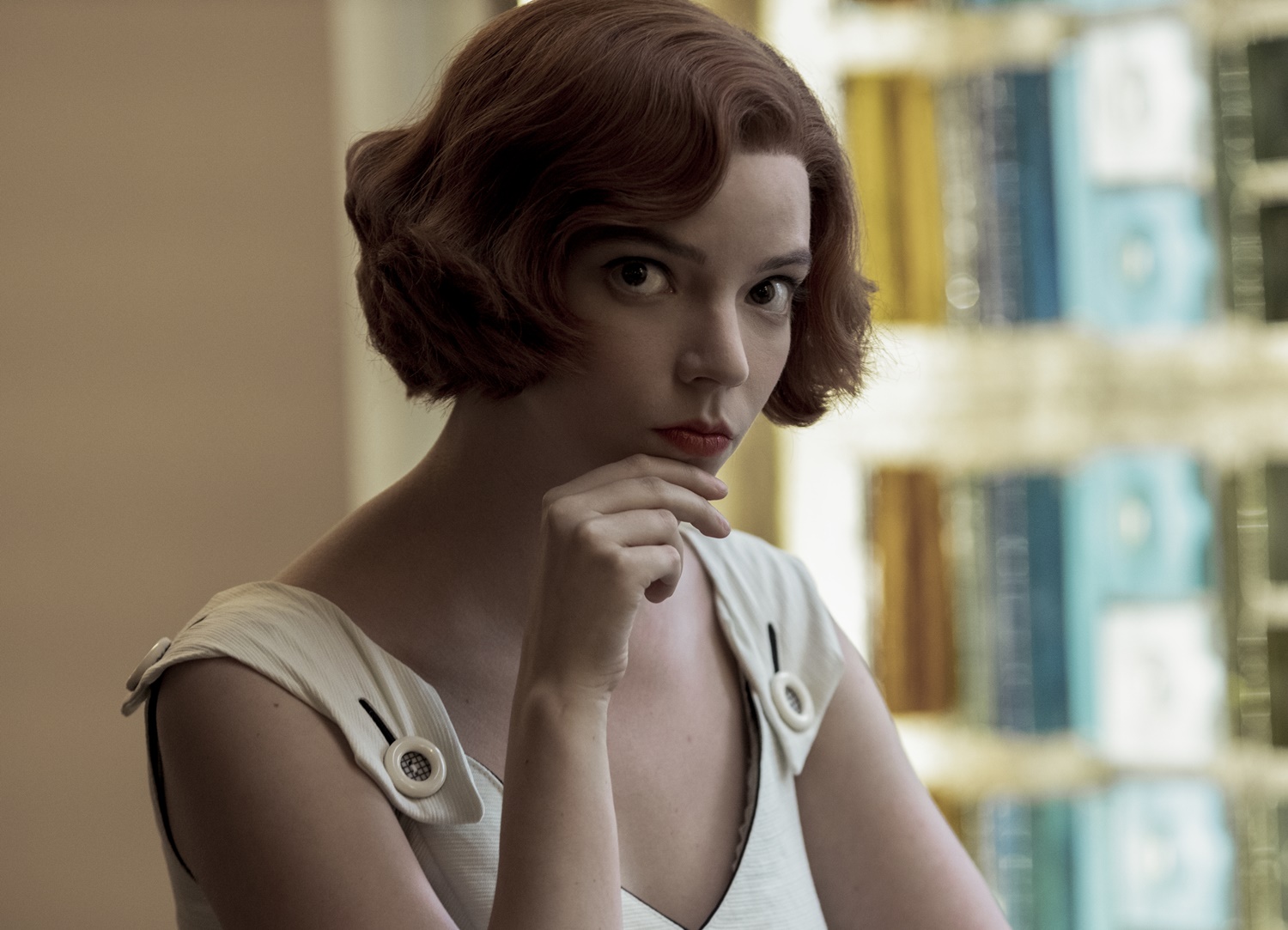 Anya Taylor-Joy v seriálu Dámský gambit