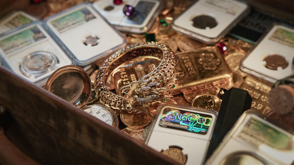 Zlato a zištnost: Hon za pokladem Forresta Fenna (Gold & Greed: The Hunt for Fenn's Treasure).