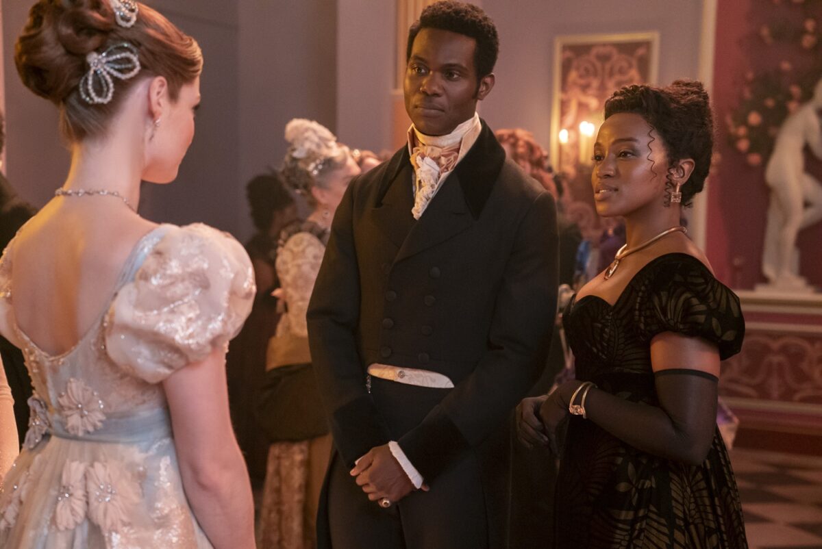 Franceska, John a Michaela v Bridgertonových