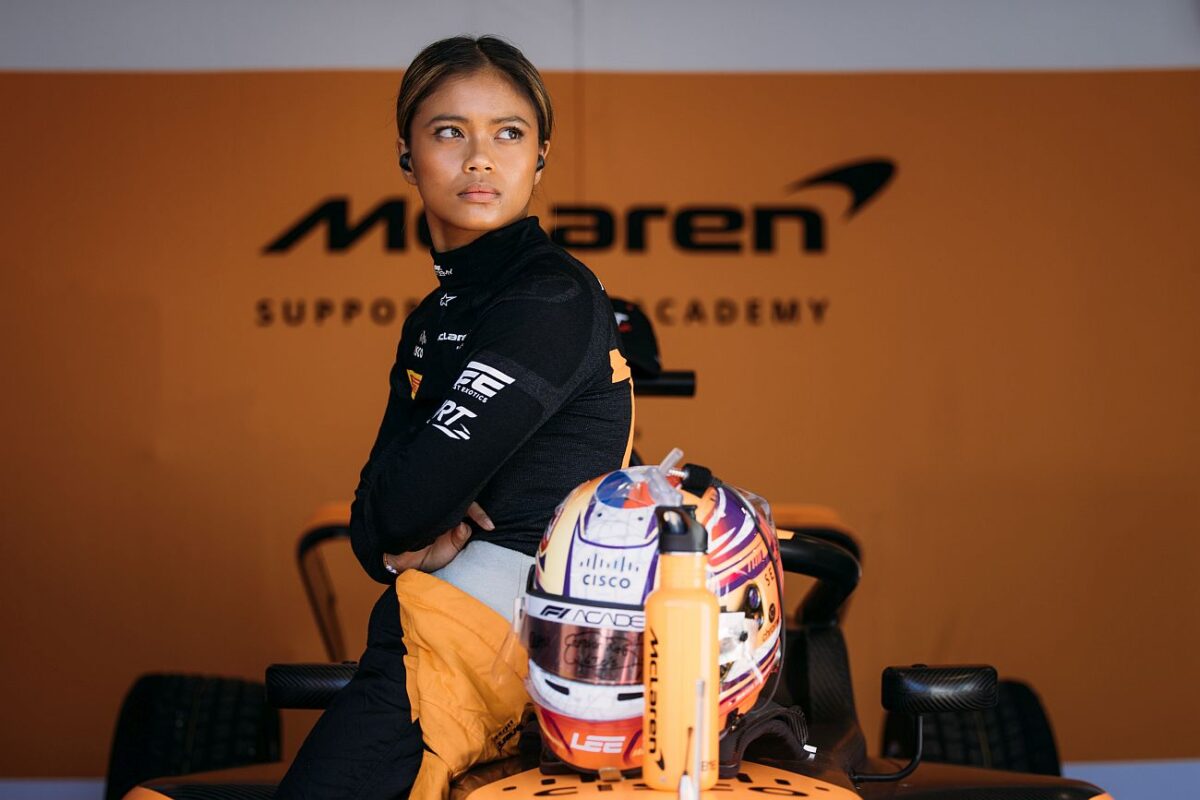 F1: The Academy. Bianca Bustamante in F1: The Academy 