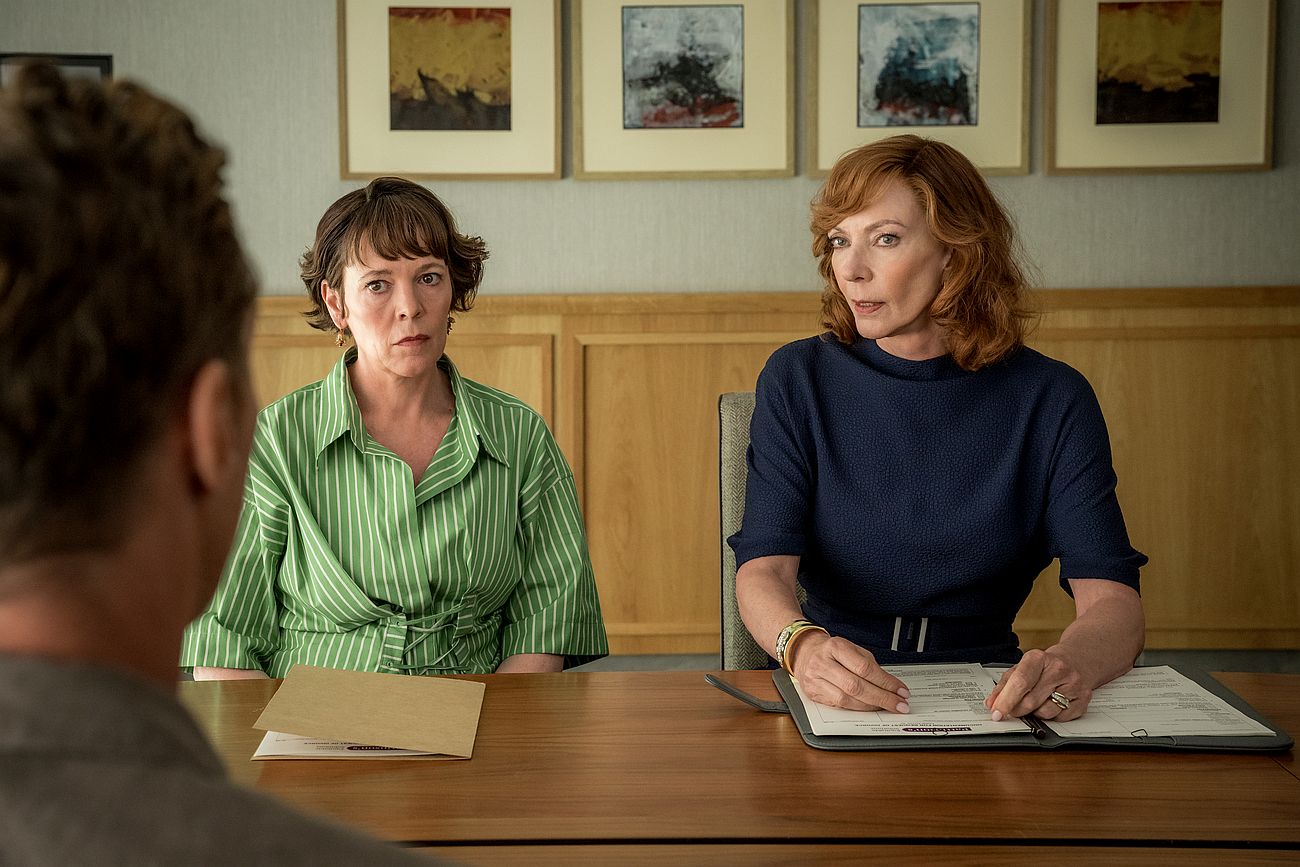 Roseovi, film 2025 (Olivia COlman a Benedict Cumberbatch)
