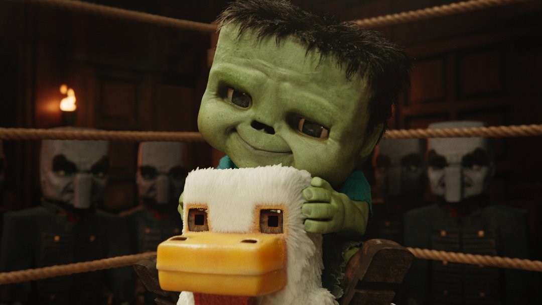 Minecraft film - kuřecí žokej