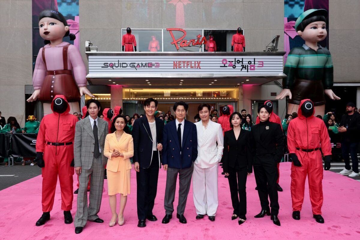 Herci ze Squid Game v New Yorku