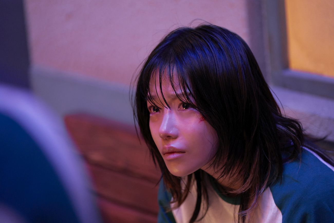 Squid Game S3 Jo Yu-ri as Jun-hee in Squid Game S3