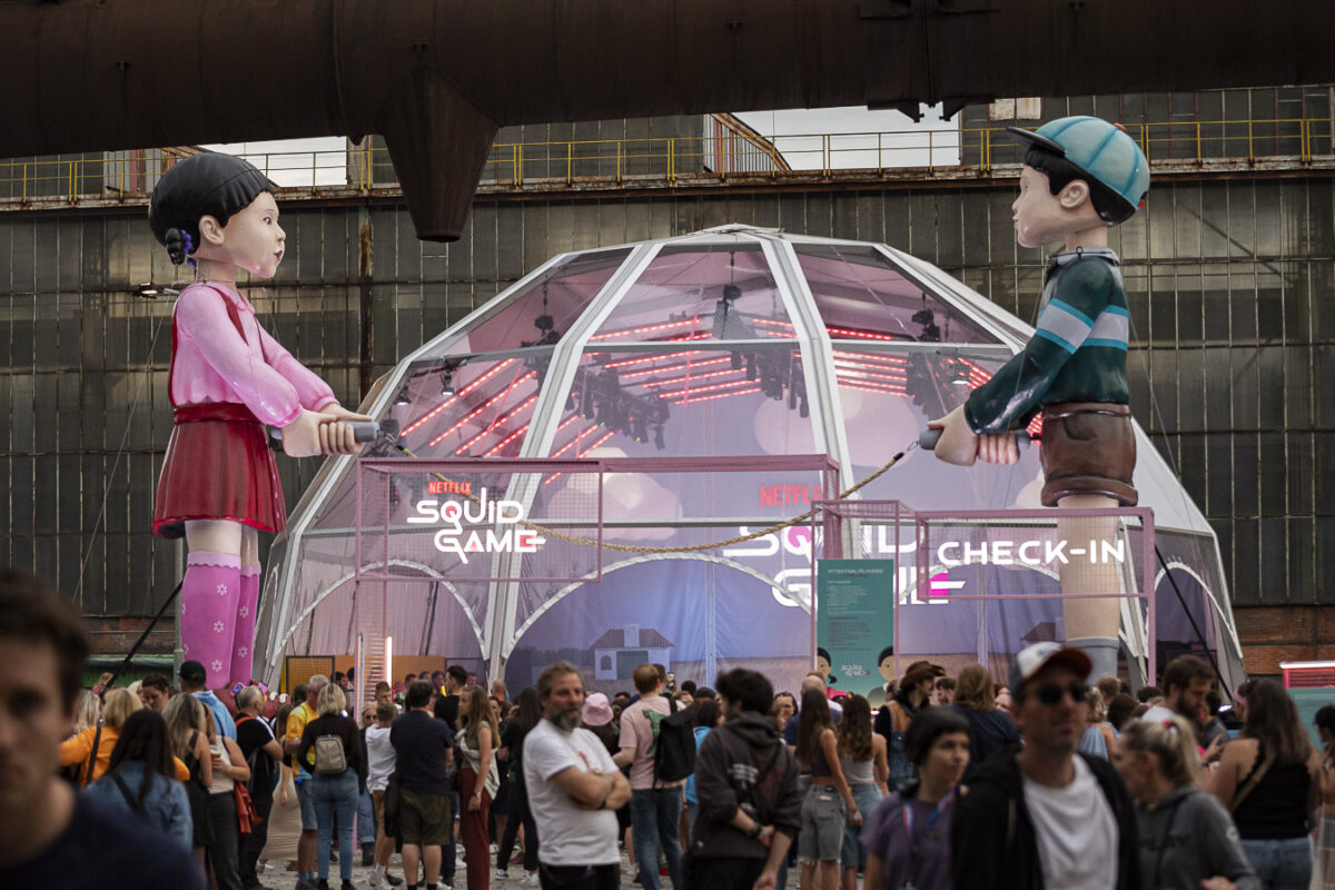 Squid Game Aréna Colours of Ostrava