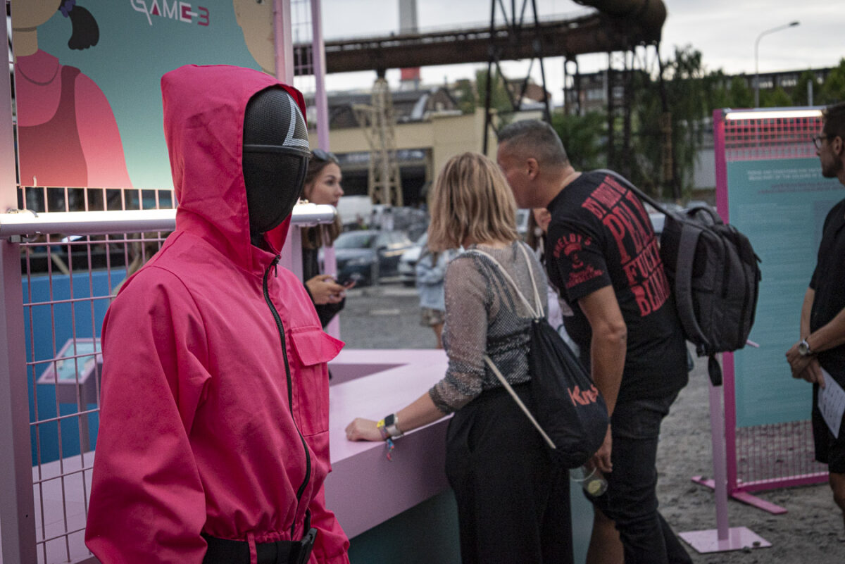 Squid Game Aréna Colours of Ostrava