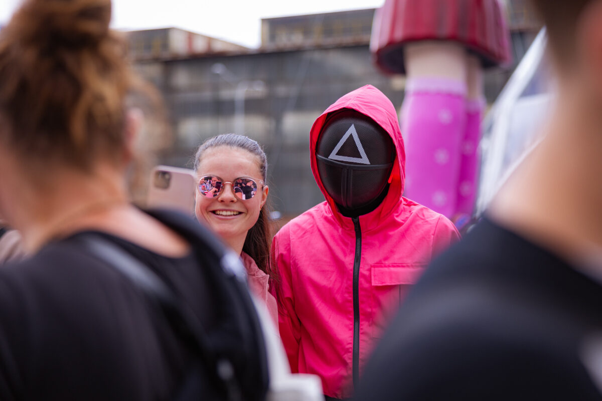 Squid Game Aréna Colours of Ostrava.