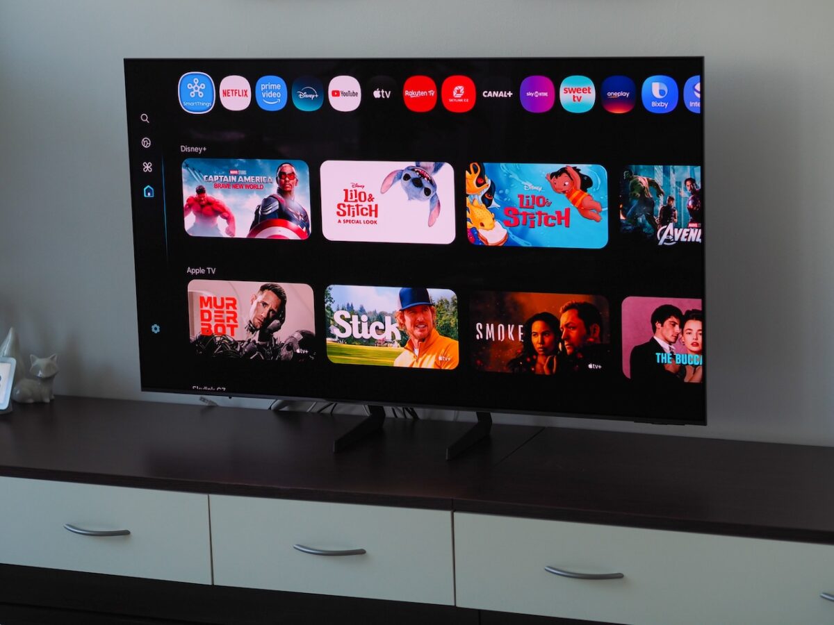 55" OLED S85F 4K Samsung Vision AI Smart TV.