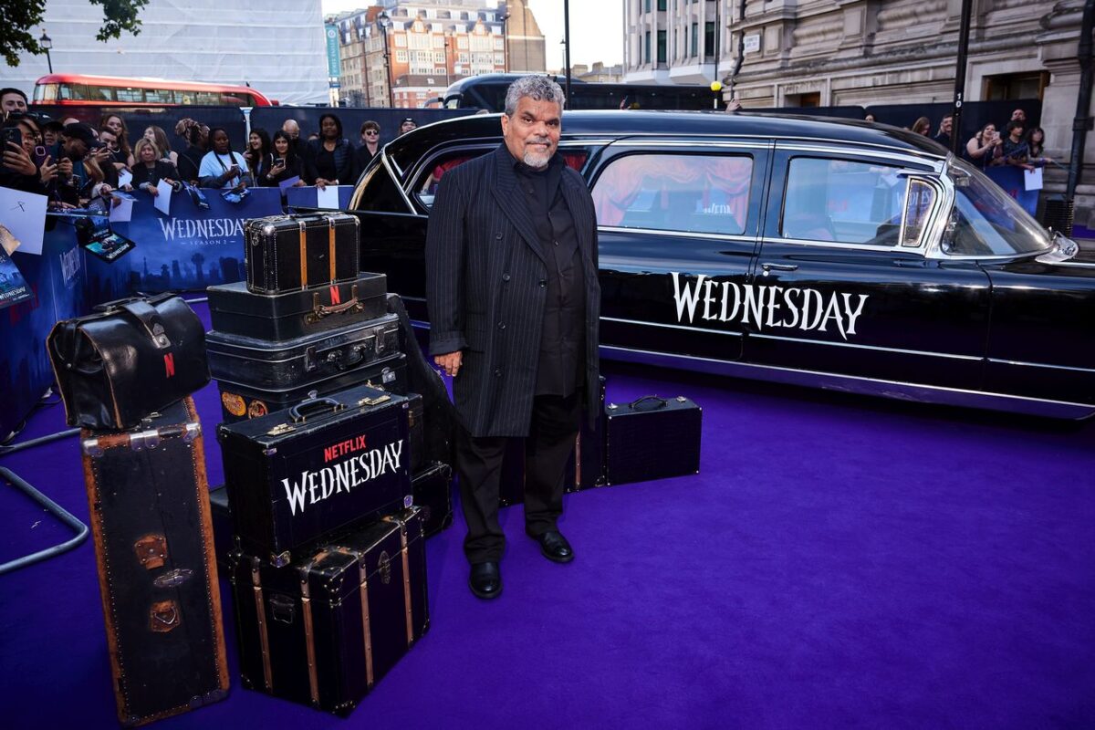 Luis Guzmán attends the Global Premiere of Netflix's 'Wednesday' Season 2
