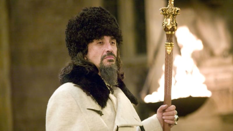 Predrag Bjelac ve filmu Harry Potter: Ohnivý pohár.