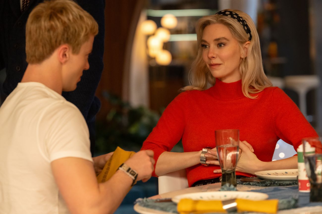 Vanessa Kirby as Sue Storm/Invisible Woman in 20th Century Studios/Marvel Studios' THE FANTASTIC FOUR: FIRST STEPS