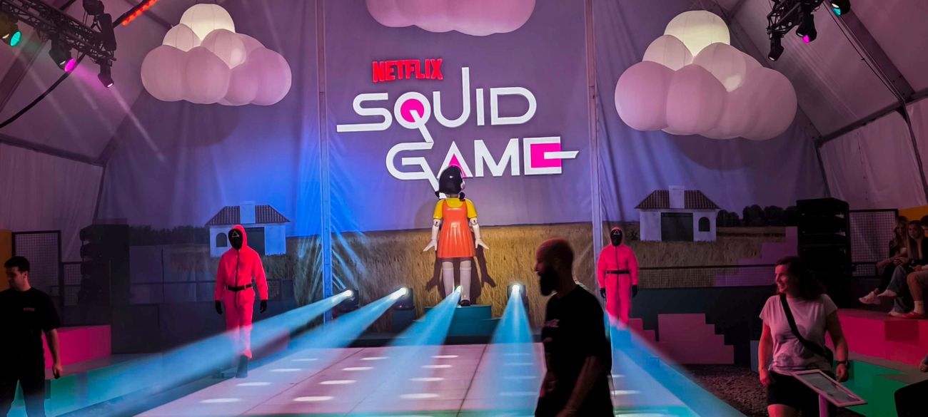 Squid Game Aréna Colours of Ostrava